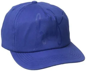 Tonal Script Snapback, Blue, One Size