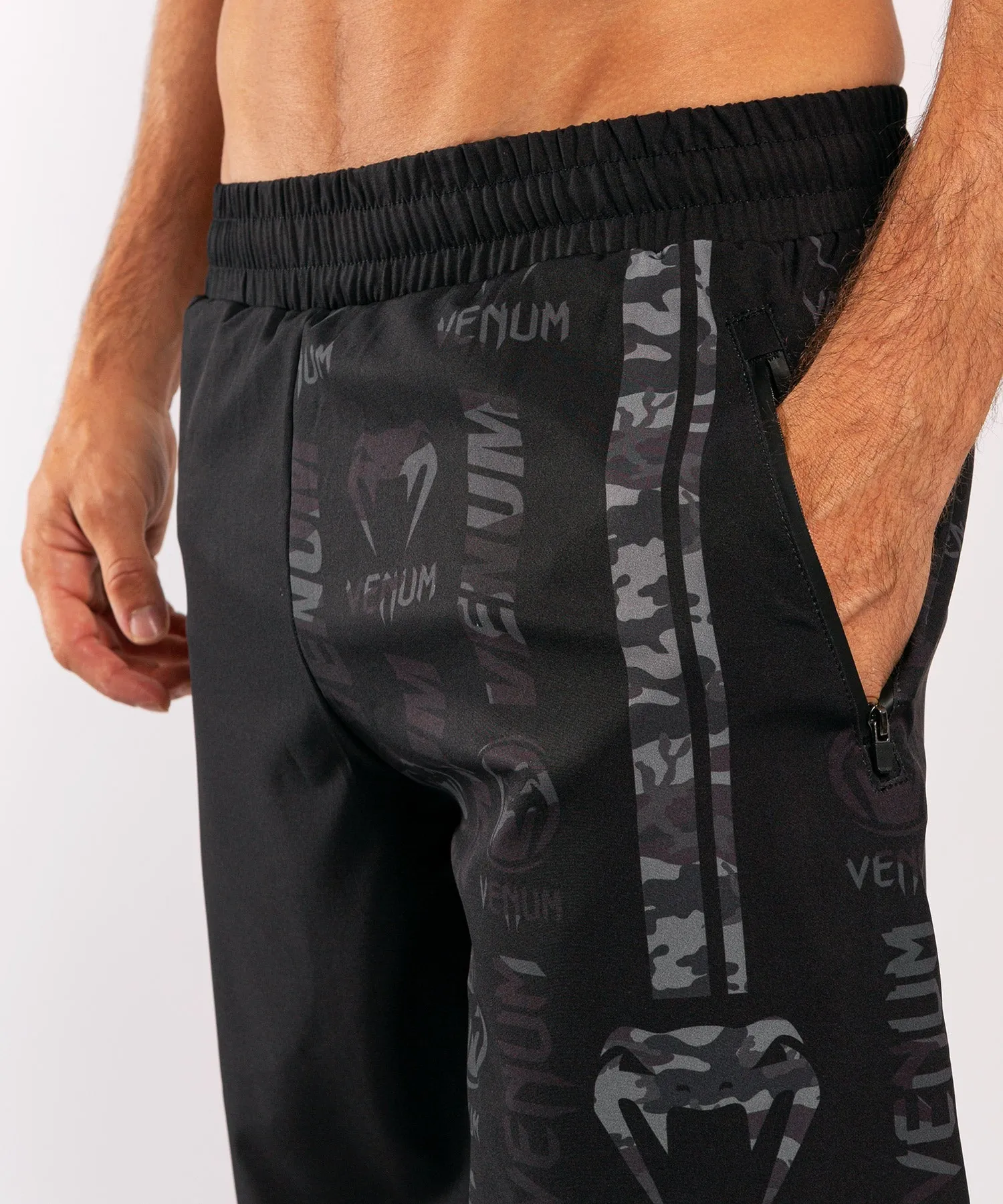 Venum Logos Training Shorts - Black/Urban Camo