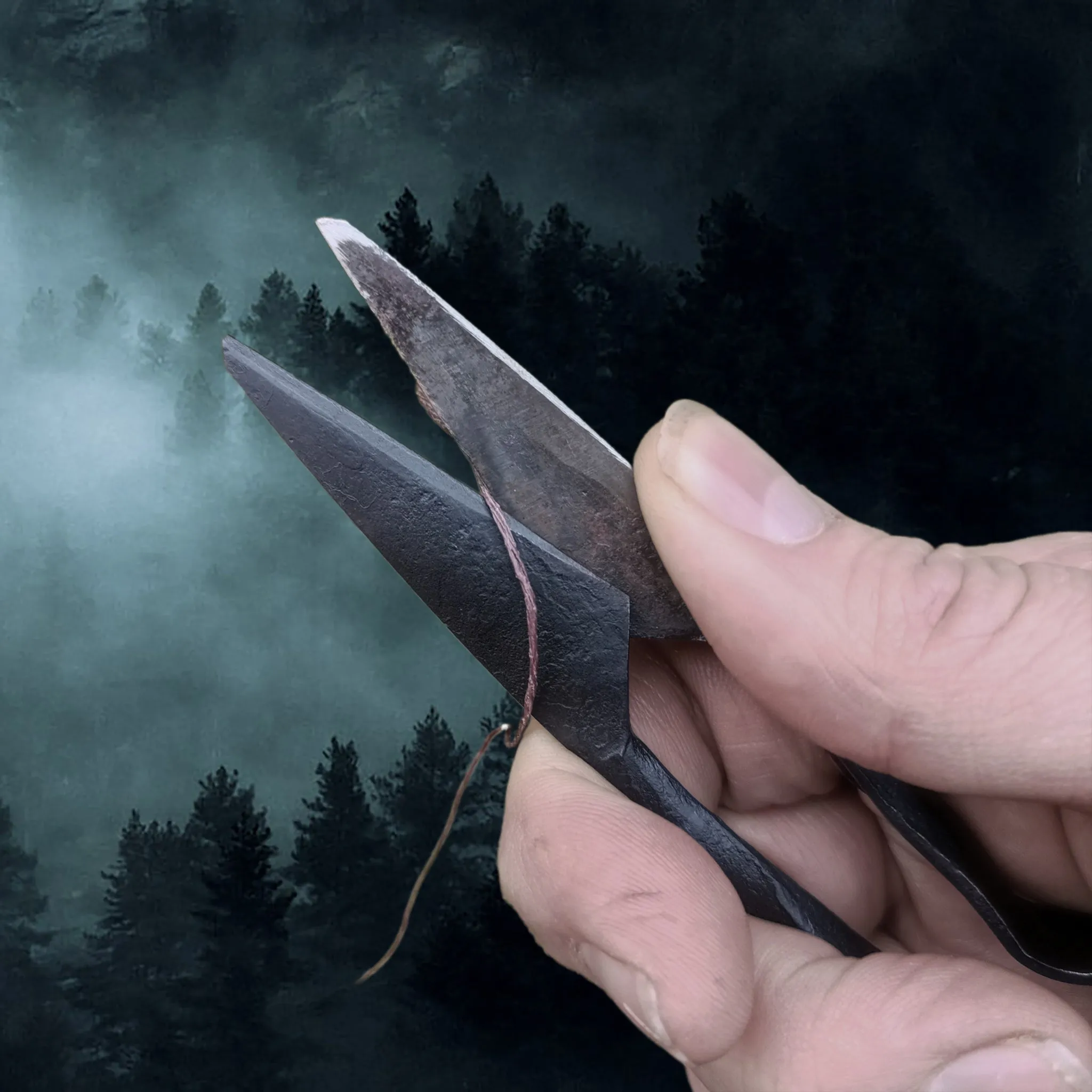 Viking Age Hand-Forged Snips / Shears