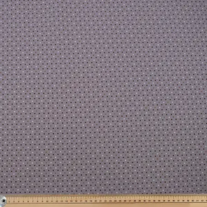Violet Multi Mini Dots Cotton Canvas Print